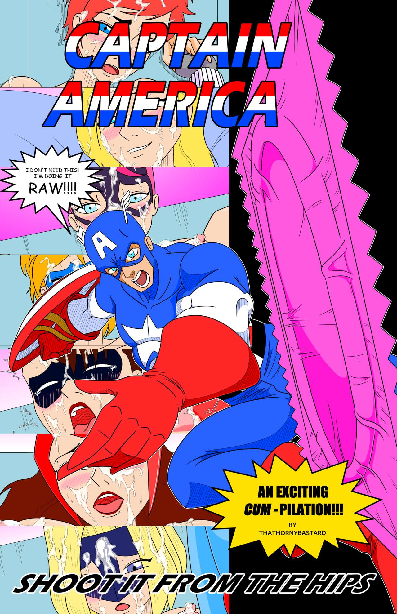 Captain America: Shoot From The Hips page 1 full