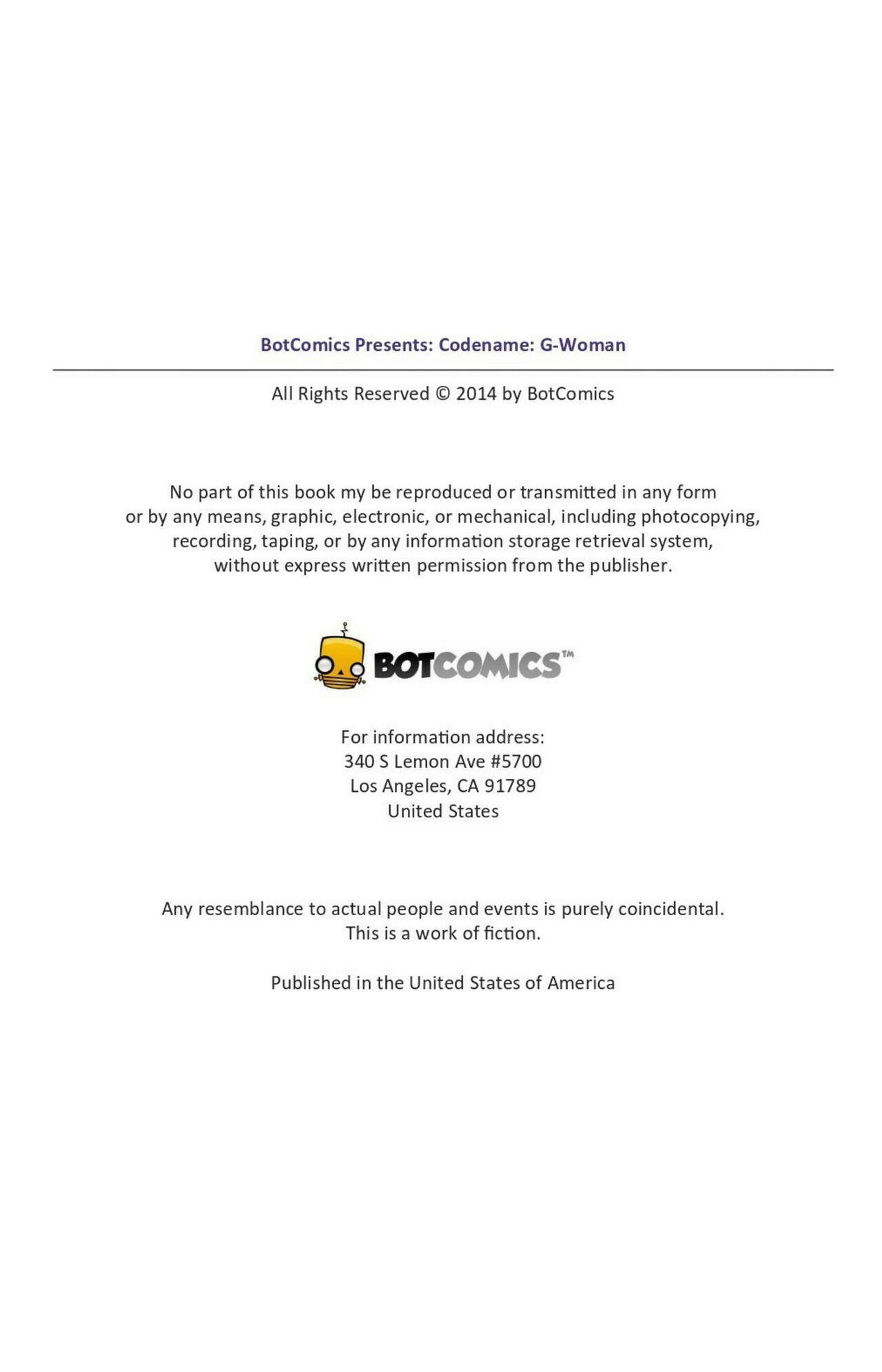 BotComics - Codename G-Woman 1-6 page 2 full