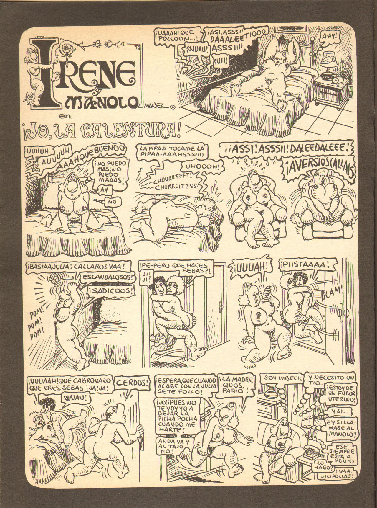 Mas aventuras del Manolo y la Irene page 3 full