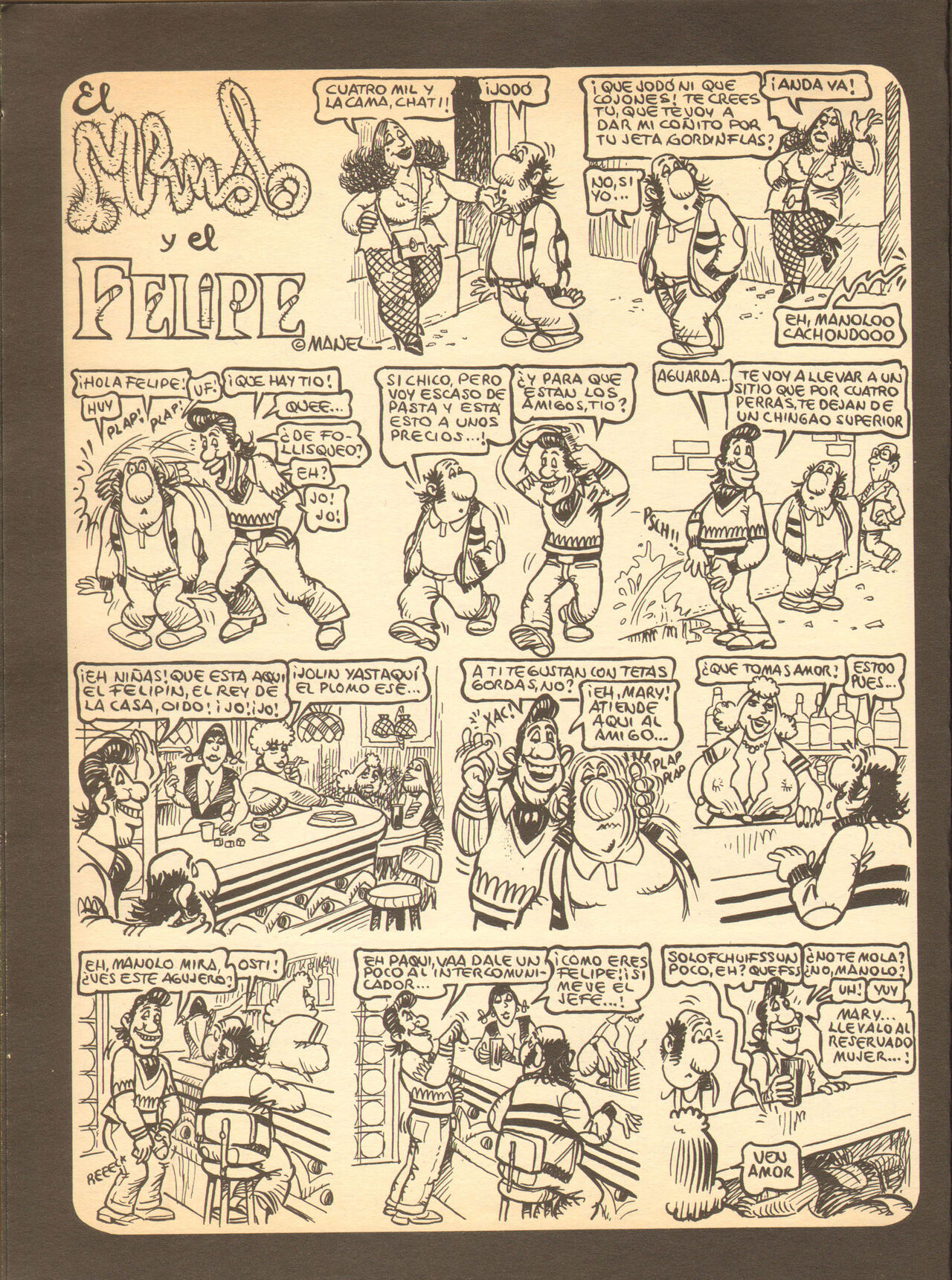 Mas aventuras del Manolo y la Irene page 5 full