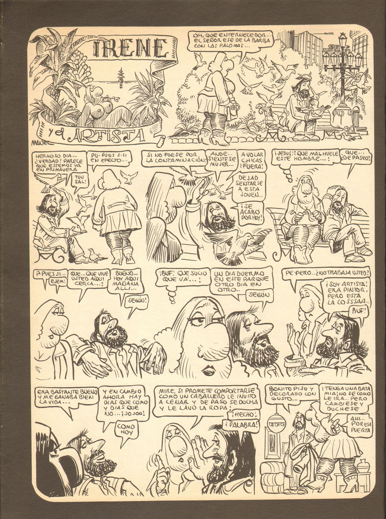 Mas aventuras del Manolo y la Irene page 7 full