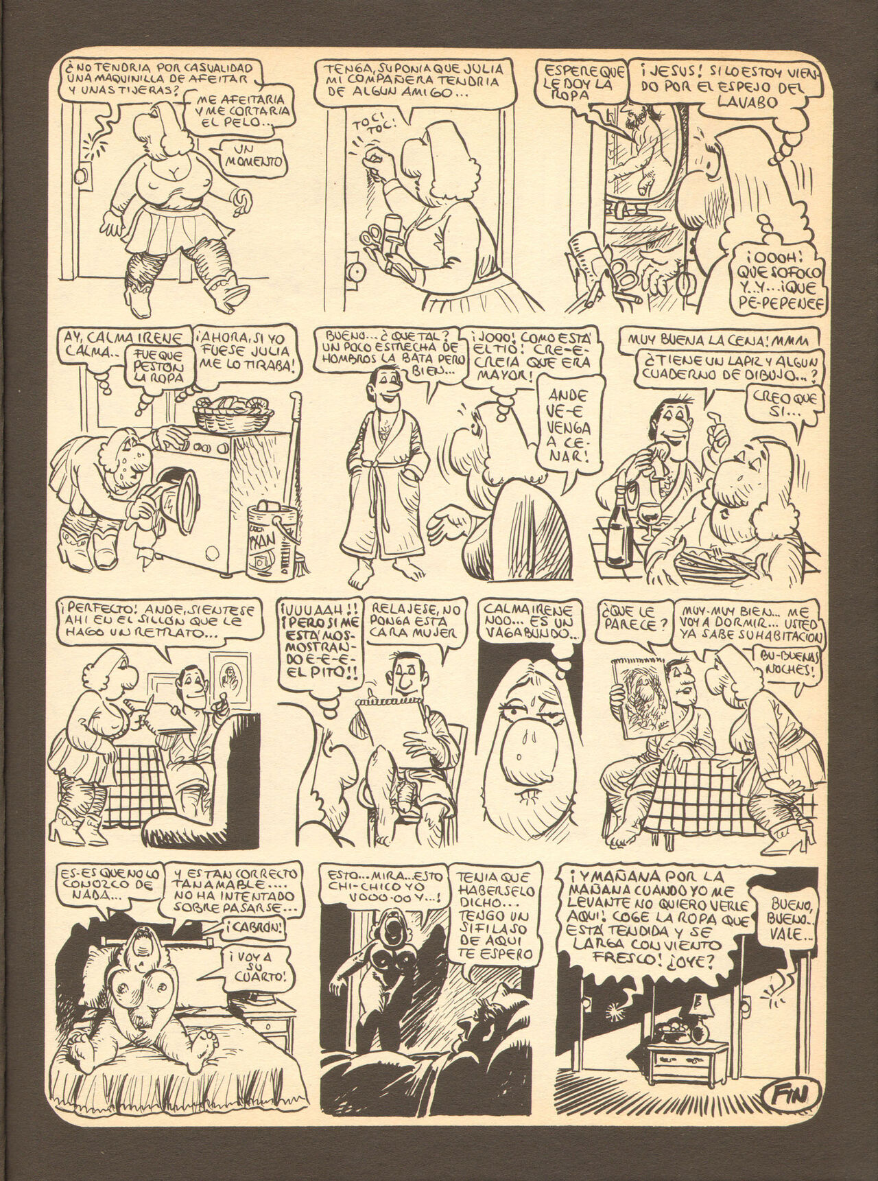 Mas aventuras del Manolo y la Irene page 8 full