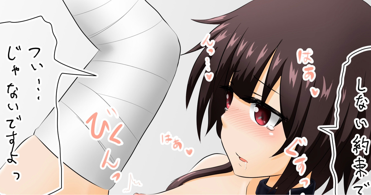 【支援者様限定えっち絵】めぐみんに挿入 page 1 full