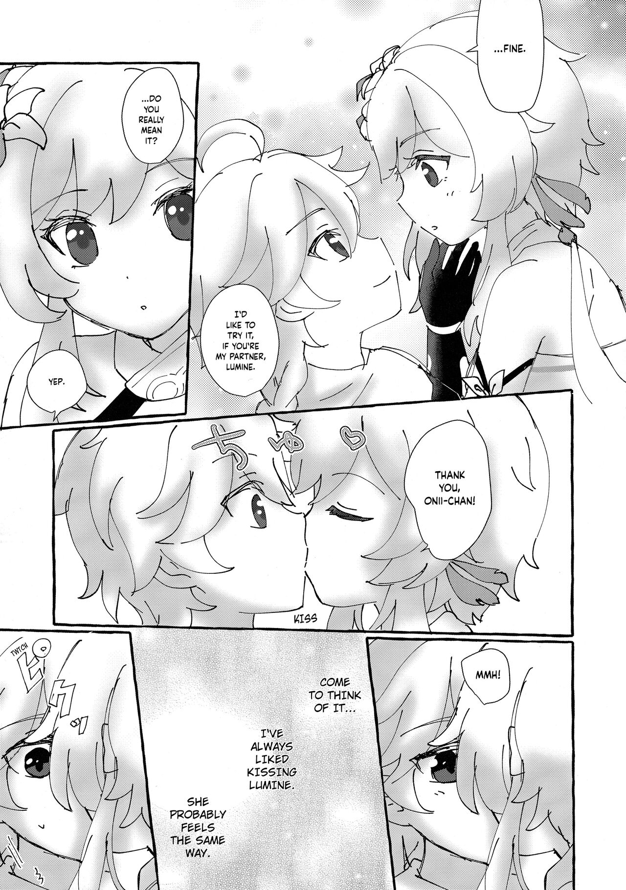 Futari de Manegoto. | Our secret play page 8 full