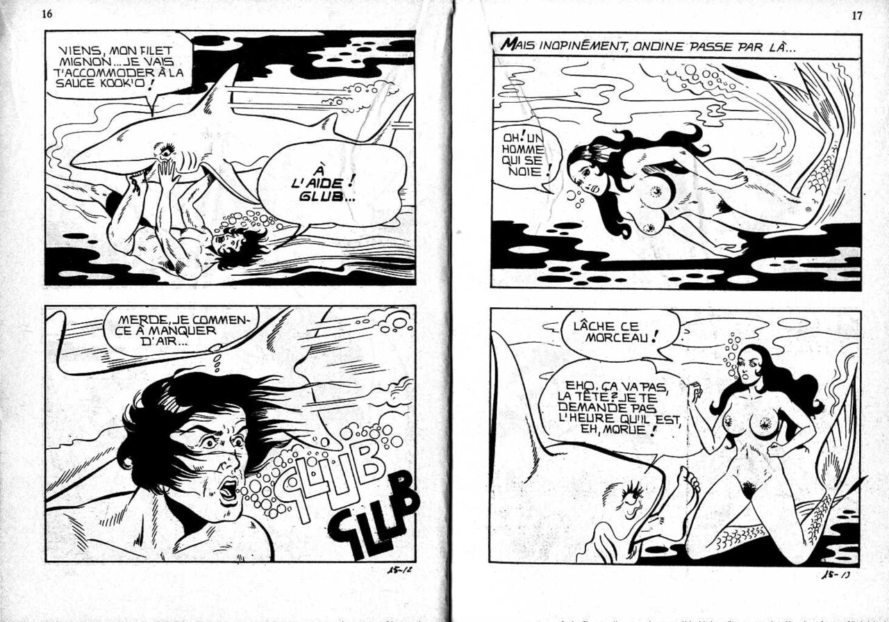 Elvifrance - Contes féérotiques 15 - Ah! la belle daurade! page 9 full