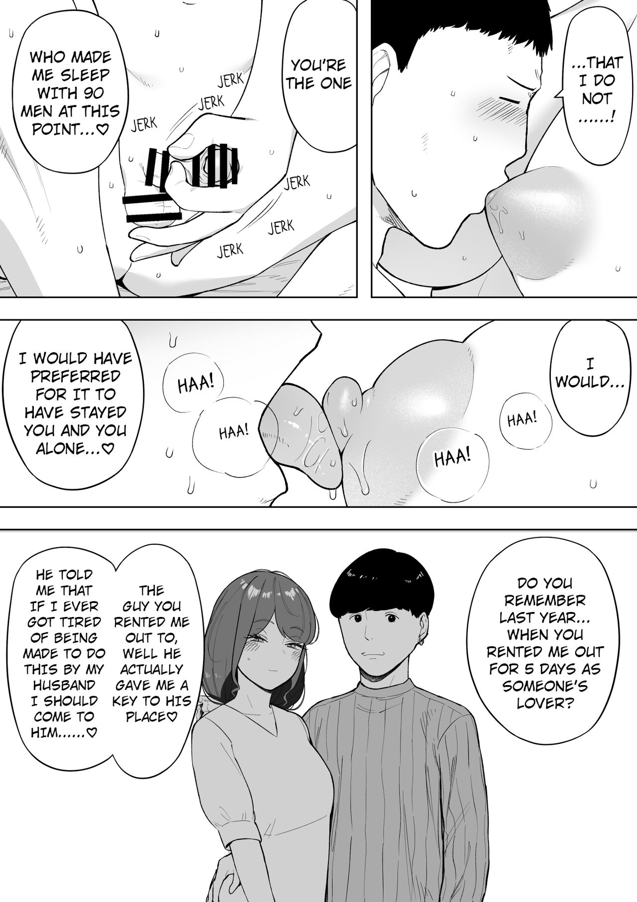 My Devoted Wife, with Permission, Engages in Cuckolding Vol.6 -My Wife Kurumi has Slept with Over 90 Men- page 8 full