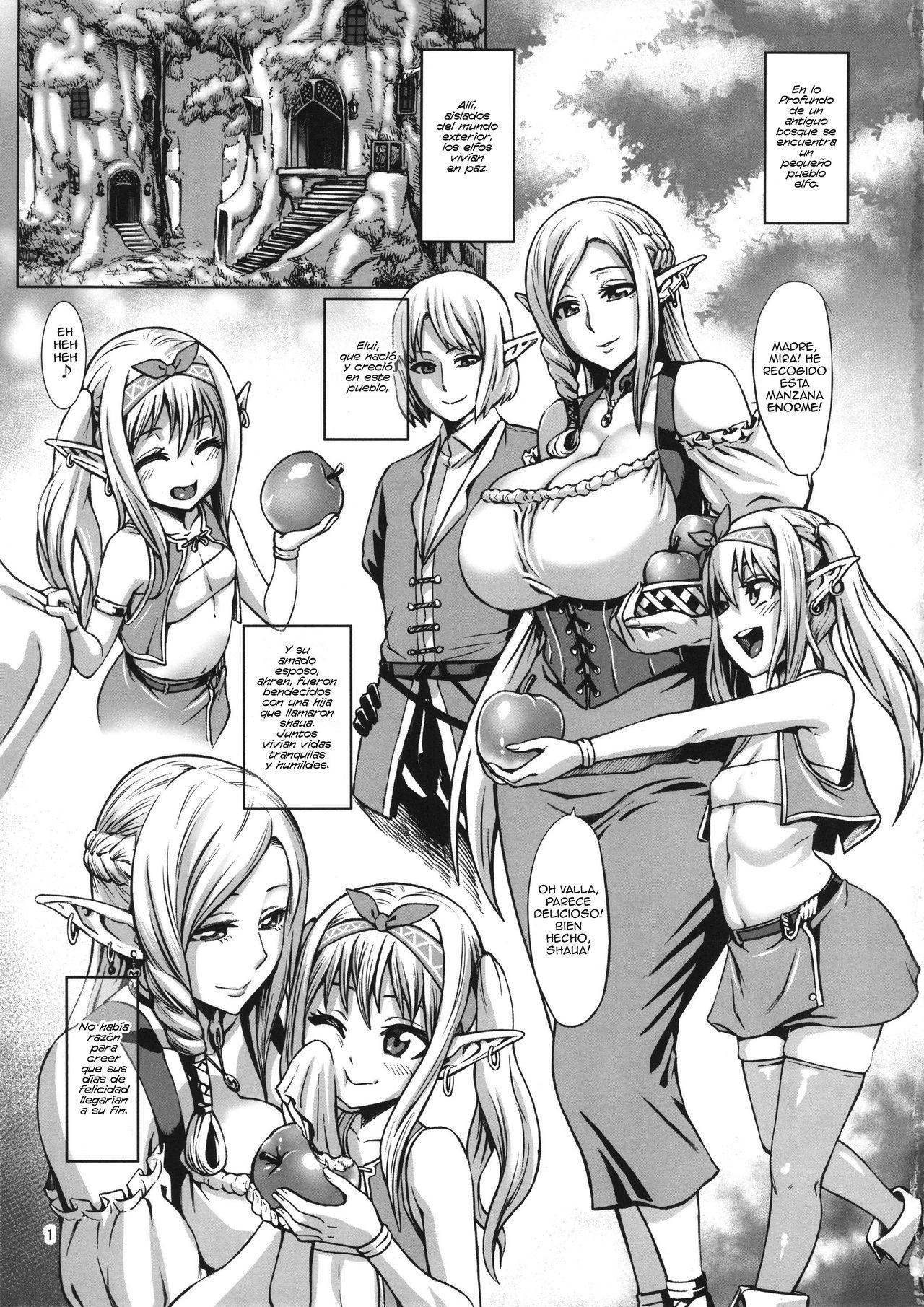 Houjou no Reizoku Elf 1-6 page 2 full