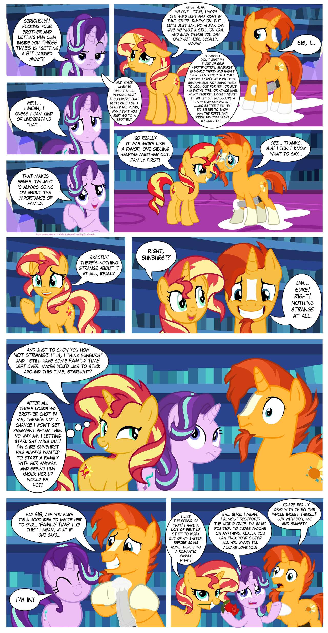 The First Incestuous Foal of Sunset Shimmer page 7 full