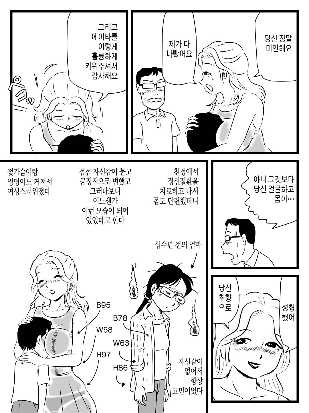 Demodori Kaa-san ga Eroku natte ita Ken |  돌아온 엄마가 에로하게 변해있었던 일 page 7 full