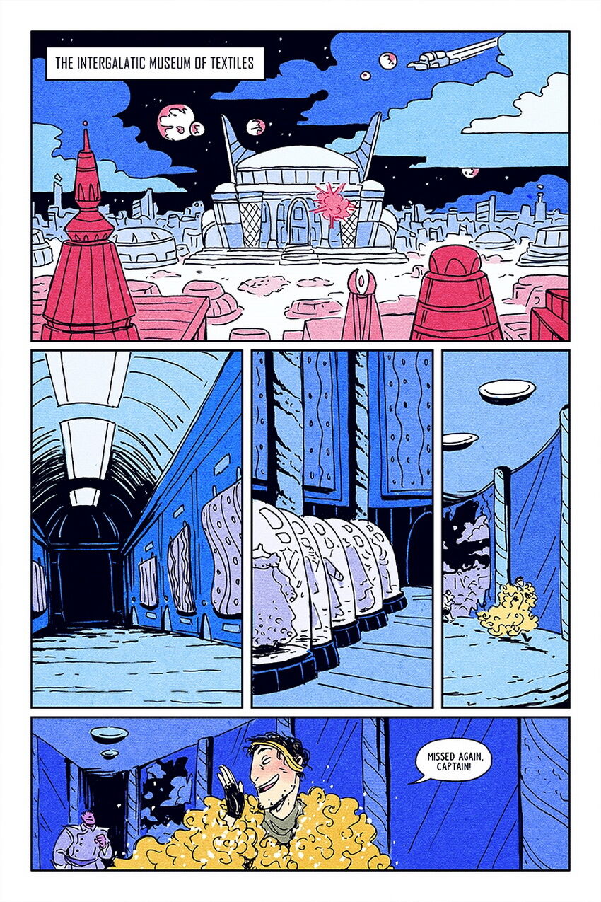 Captain Imani and the cosmic chase page 2 full