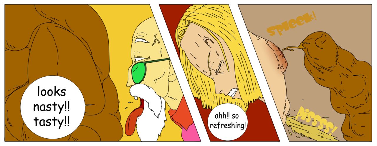 Android 18 Toilet Time - Dragon Ball page 6 full