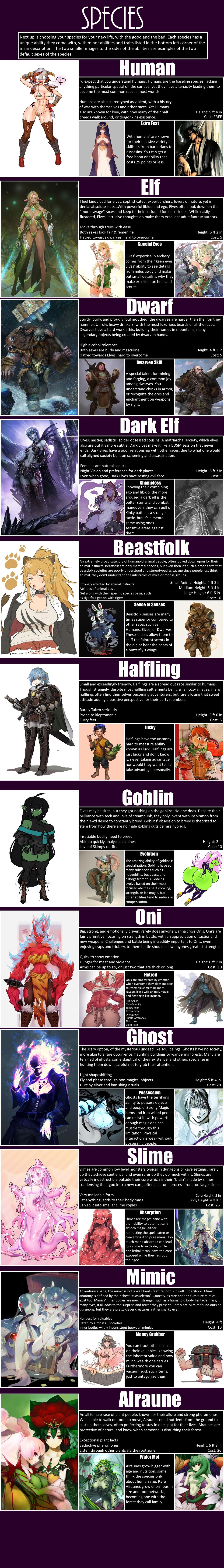 Isekai Form CYOA page 2 full