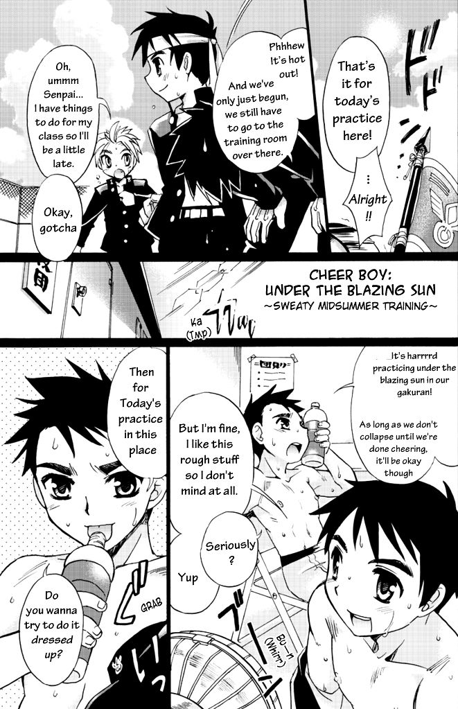 Tachibana Momoya   Cheer Boy - Under the Blazing Sun page 3 full