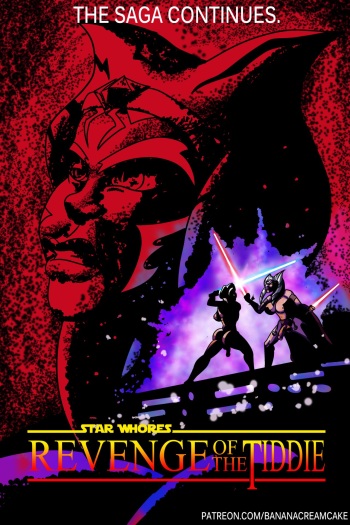 Star Whores: Revenge Of The Tiddie cover