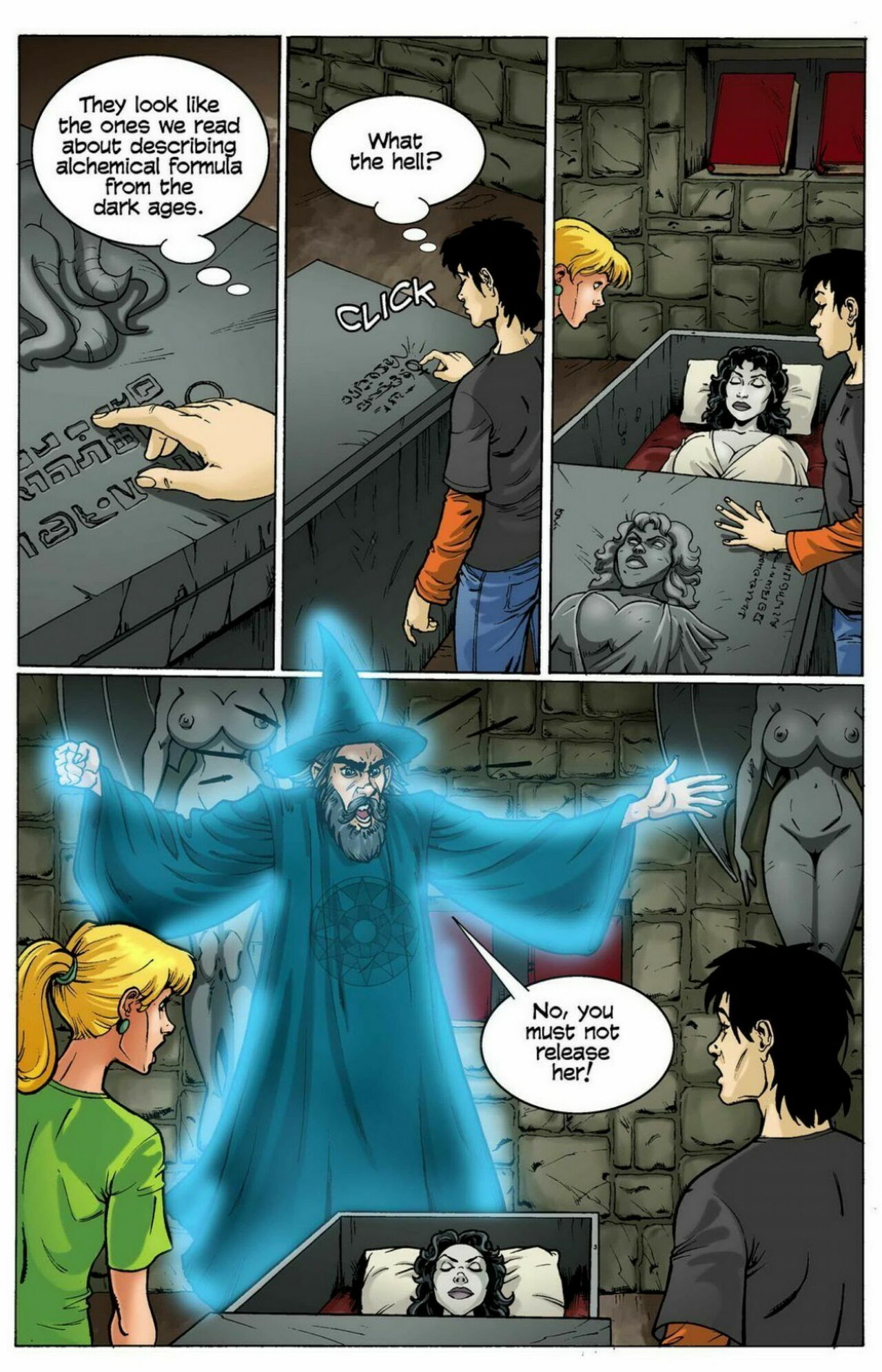 BotComics - Lilith - The Origin of the Buxom Enchantress of Xore page 4 full