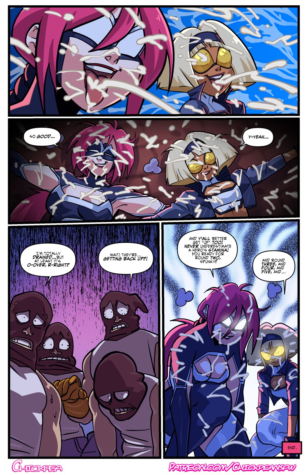Mighty Gal &amp; Spunky page 8 full
