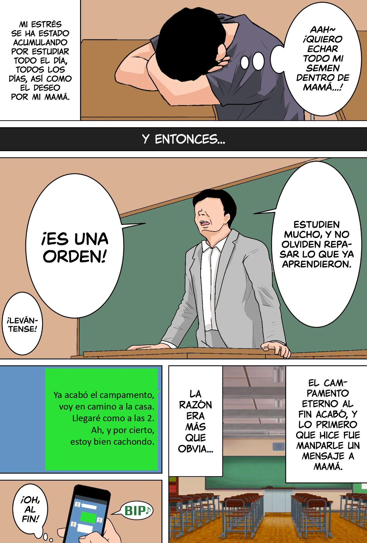 Mainichi Okaa-san de Seiyoku Shori! Onaho Gawari no Hahaoya ni Tairyou Nakadashi Hen │ ¡¡Aliviando mi apetito sexual con mamá todos los días!! ~Llenar de leche a mamá en lugar de a un juguete~ page 10 full