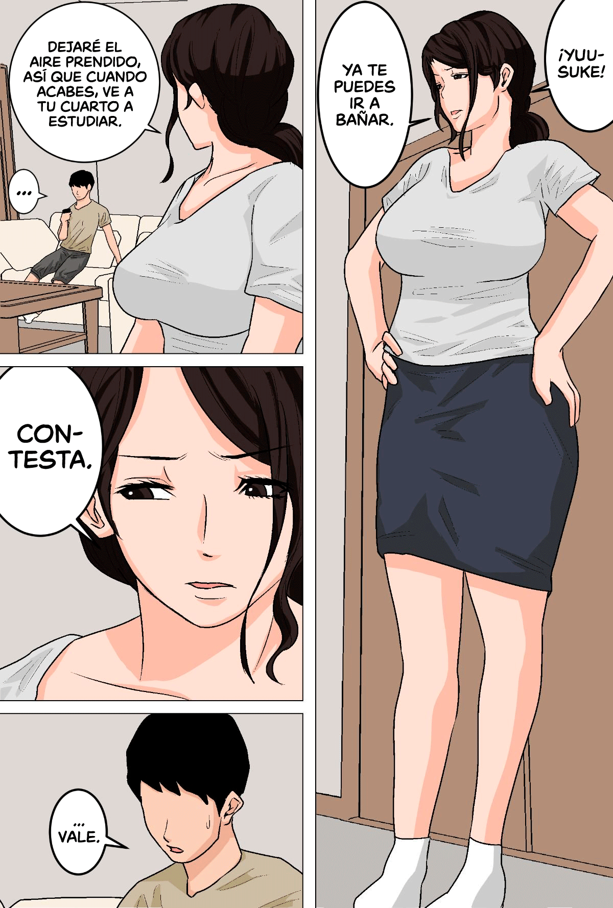 Mainichi Okaa-san de Seiyoku Shori! Onaho Gawari no Hahaoya ni Tairyou Nakadashi Hen │ ¡¡Aliviando mi apetito sexual con mamá todos los días!! ~Llenar de leche a mamá en lugar de a un juguete~ page 2 full