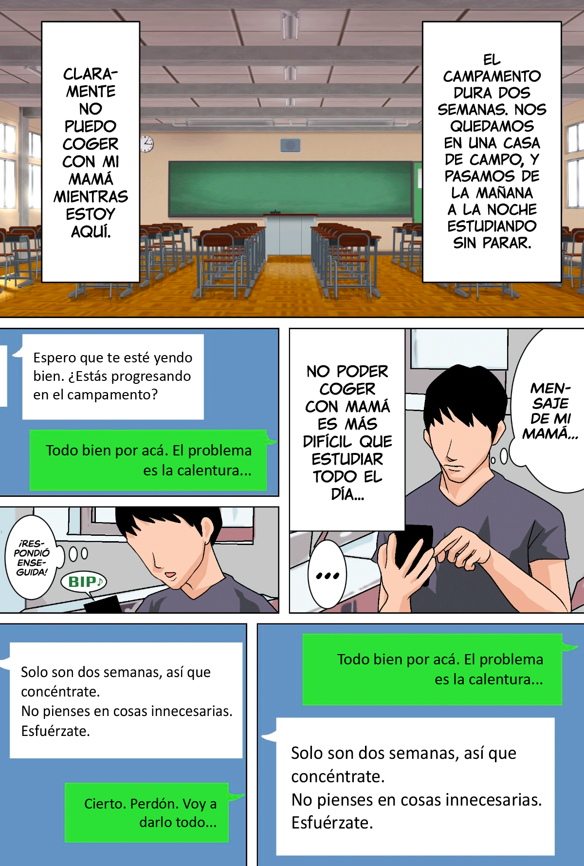 Mainichi Okaa-san de Seiyoku Shori! Onaho Gawari no Hahaoya ni Tairyou Nakadashi Hen │ ¡¡Aliviando mi apetito sexual con mamá todos los días!! ~Llenar de leche a mamá en lugar de a un juguete~ page 8 full