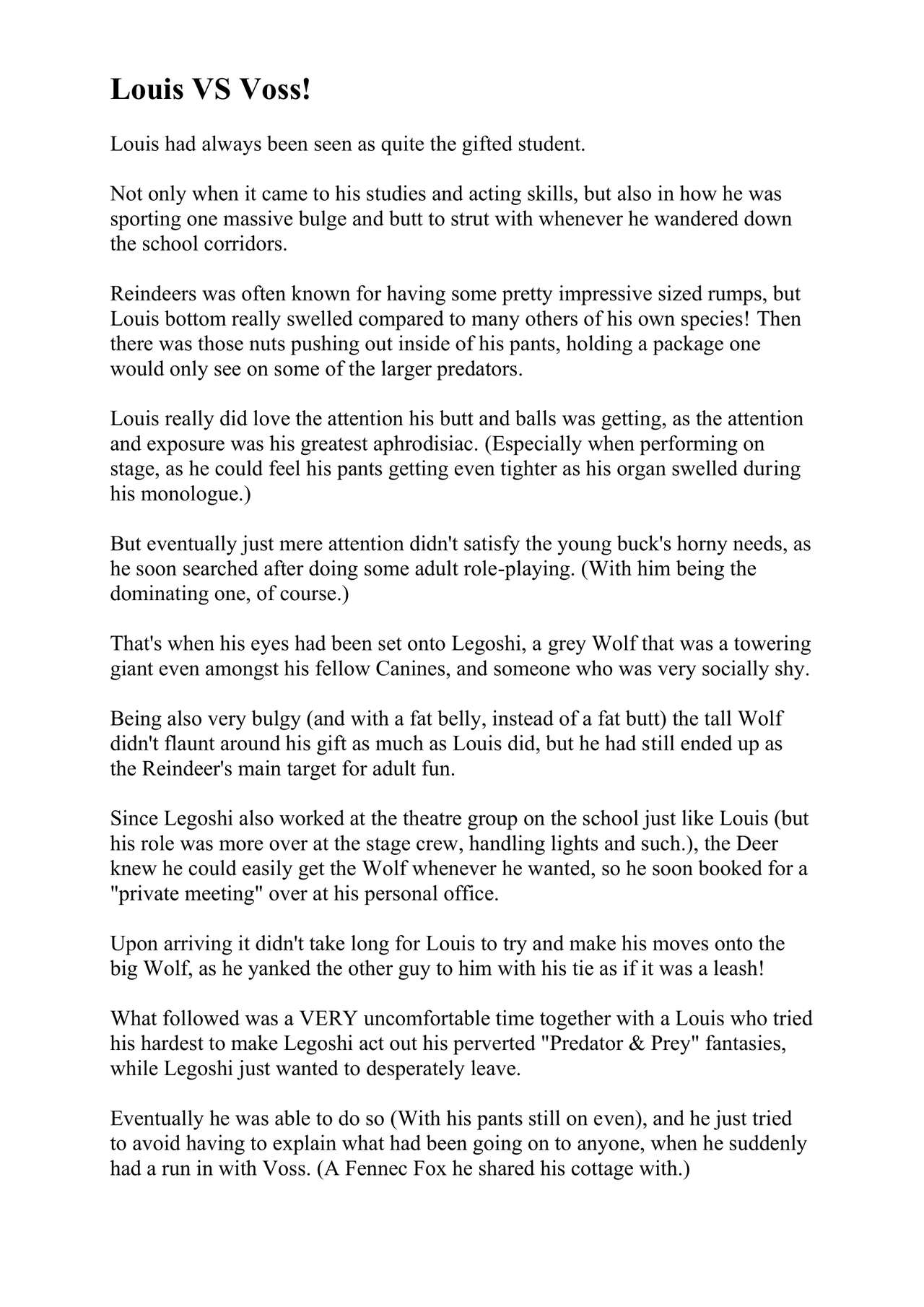 Louis VS Voss! page 1 full