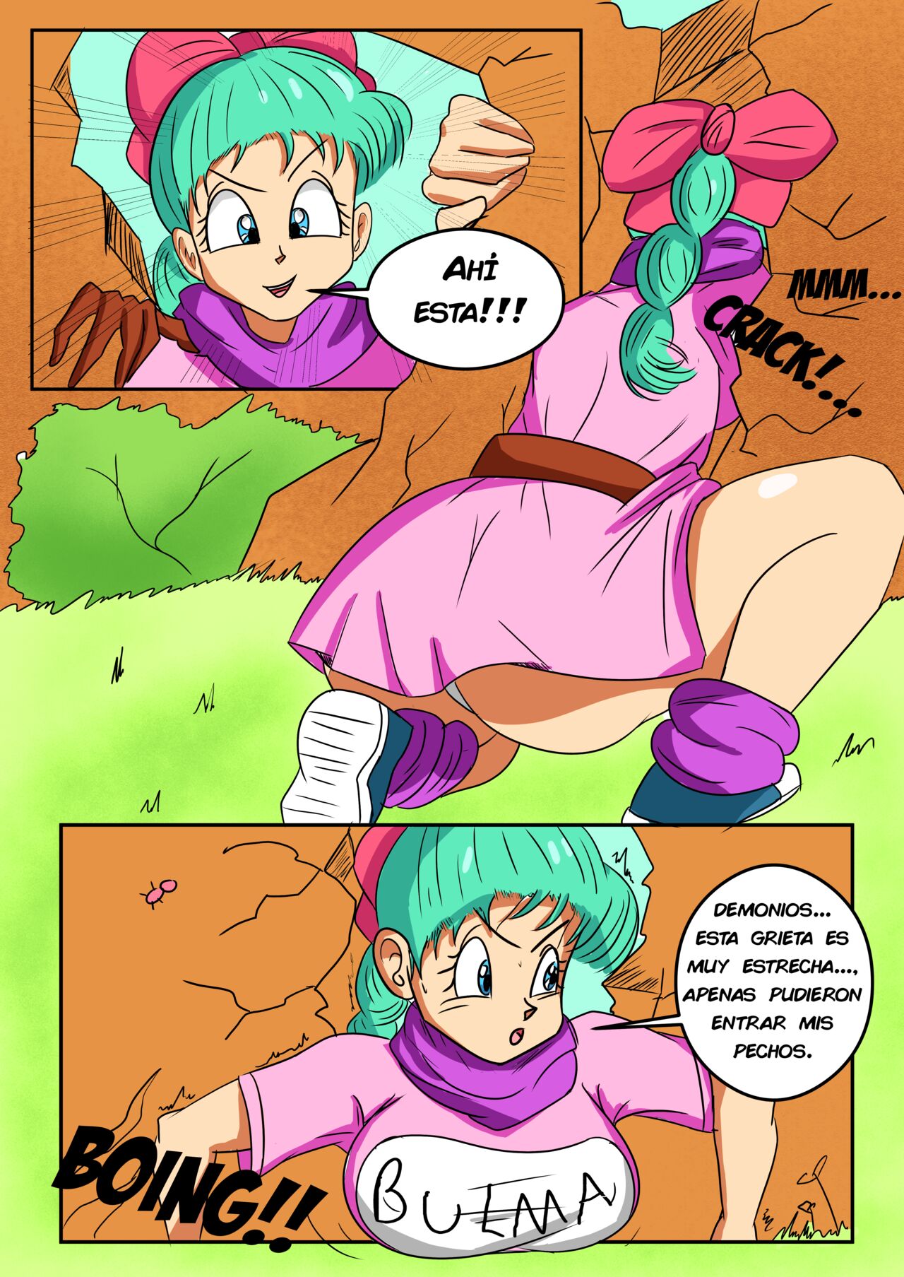 DRAGON  BALL BULMA´S ADVENTURE! SPANISH VER page 3 full