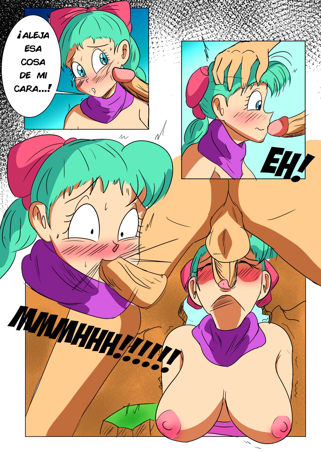 DRAGON  BALL BULMA´S ADVENTURE! SPANISH VER page 9 full