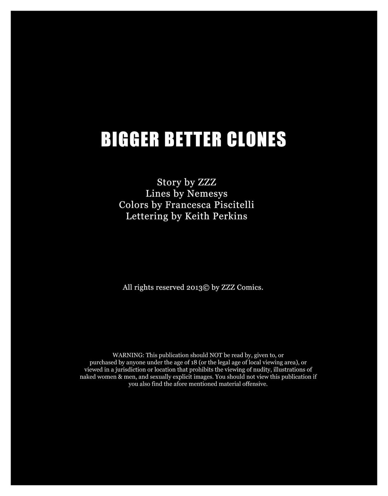 ZZZ Comics - Bigger Better Clones page 2 full