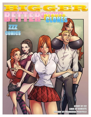ZZZ Comics - Bigger Better Clones cover