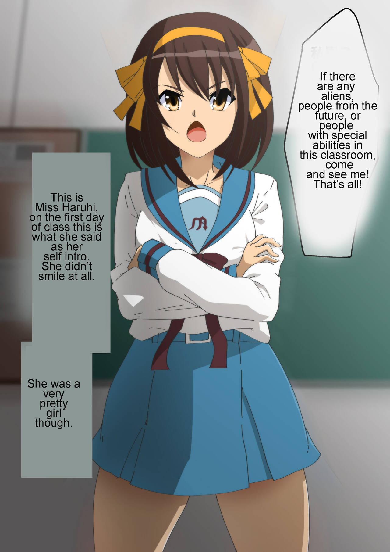 Haruhi Suzumiya's crash page 1 full