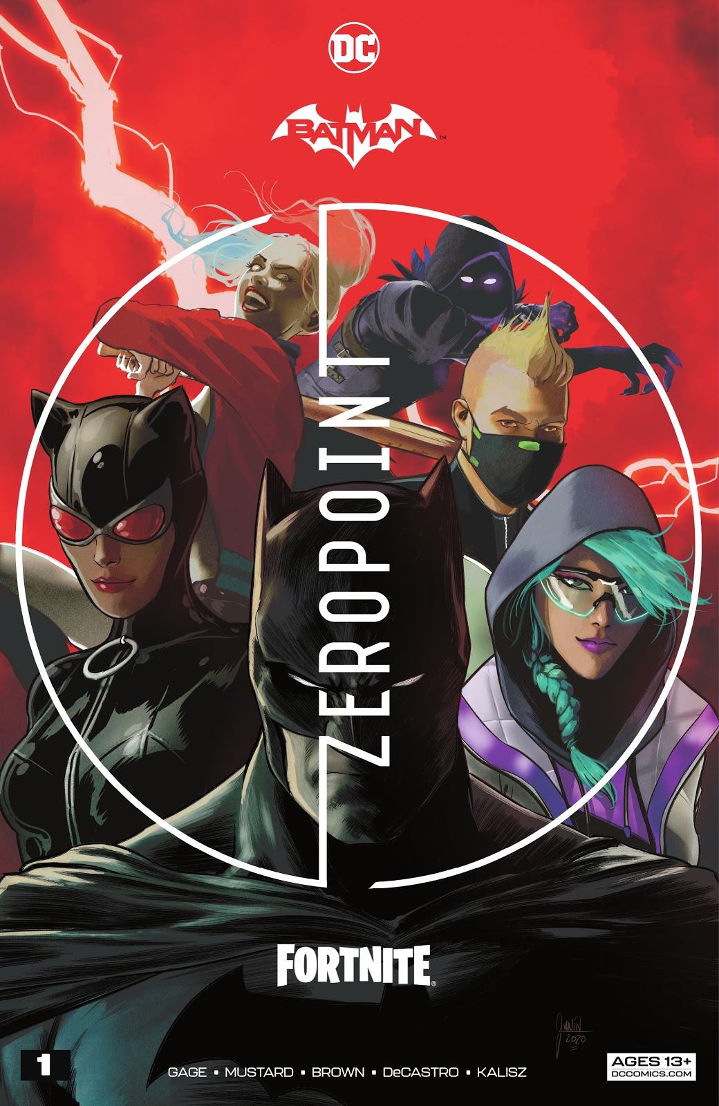 Batman/Fortnite: Zero Point page 1 full