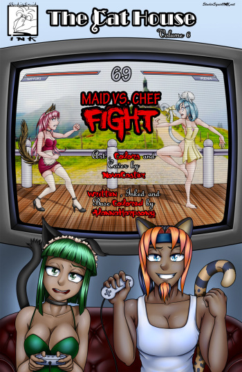 The Cat House Vol. 6: Maid vs Chef Fight cover