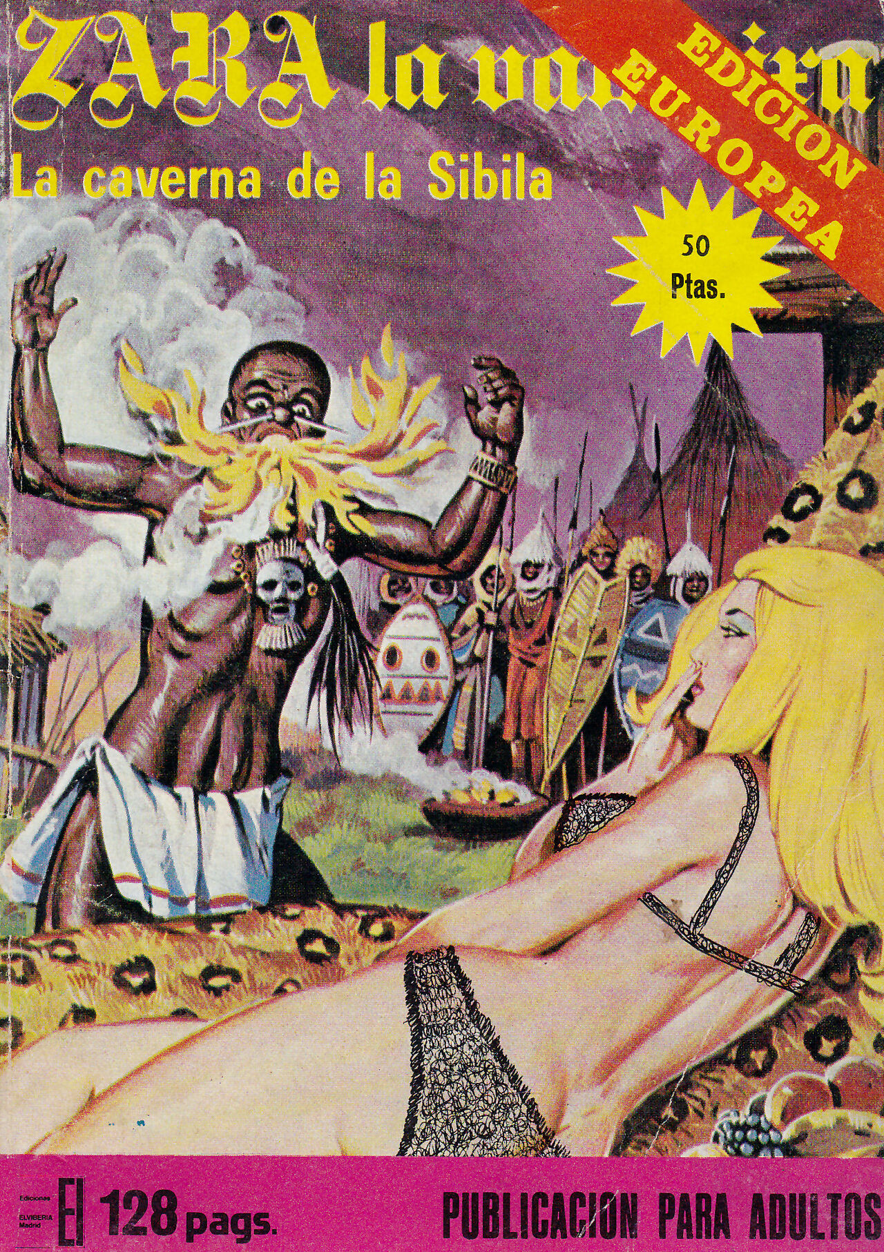 Zara la Vampira 022 - La caverna de la Sibila page 1 full