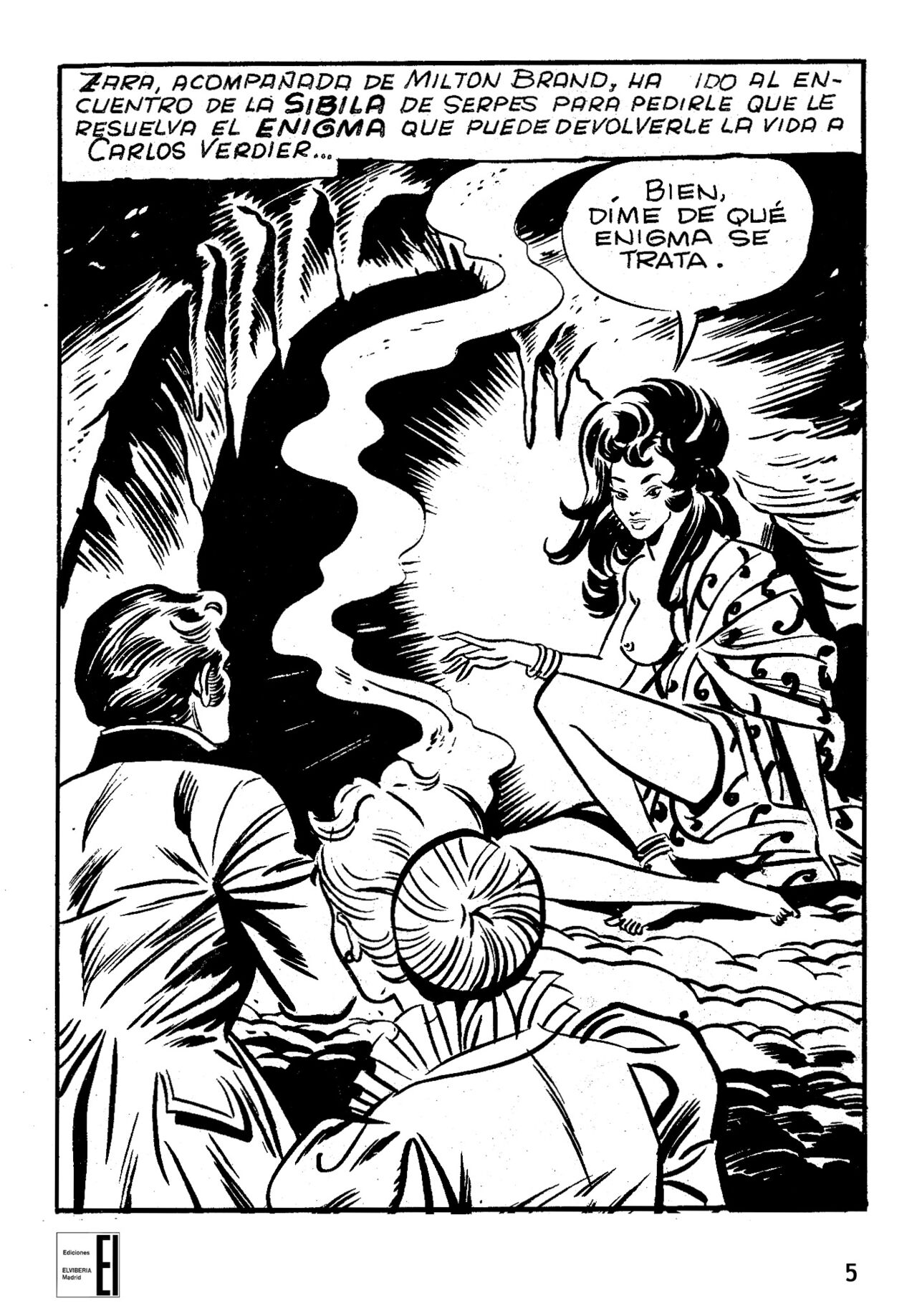Zara la Vampira 022 - La caverna de la Sibila page 7 full