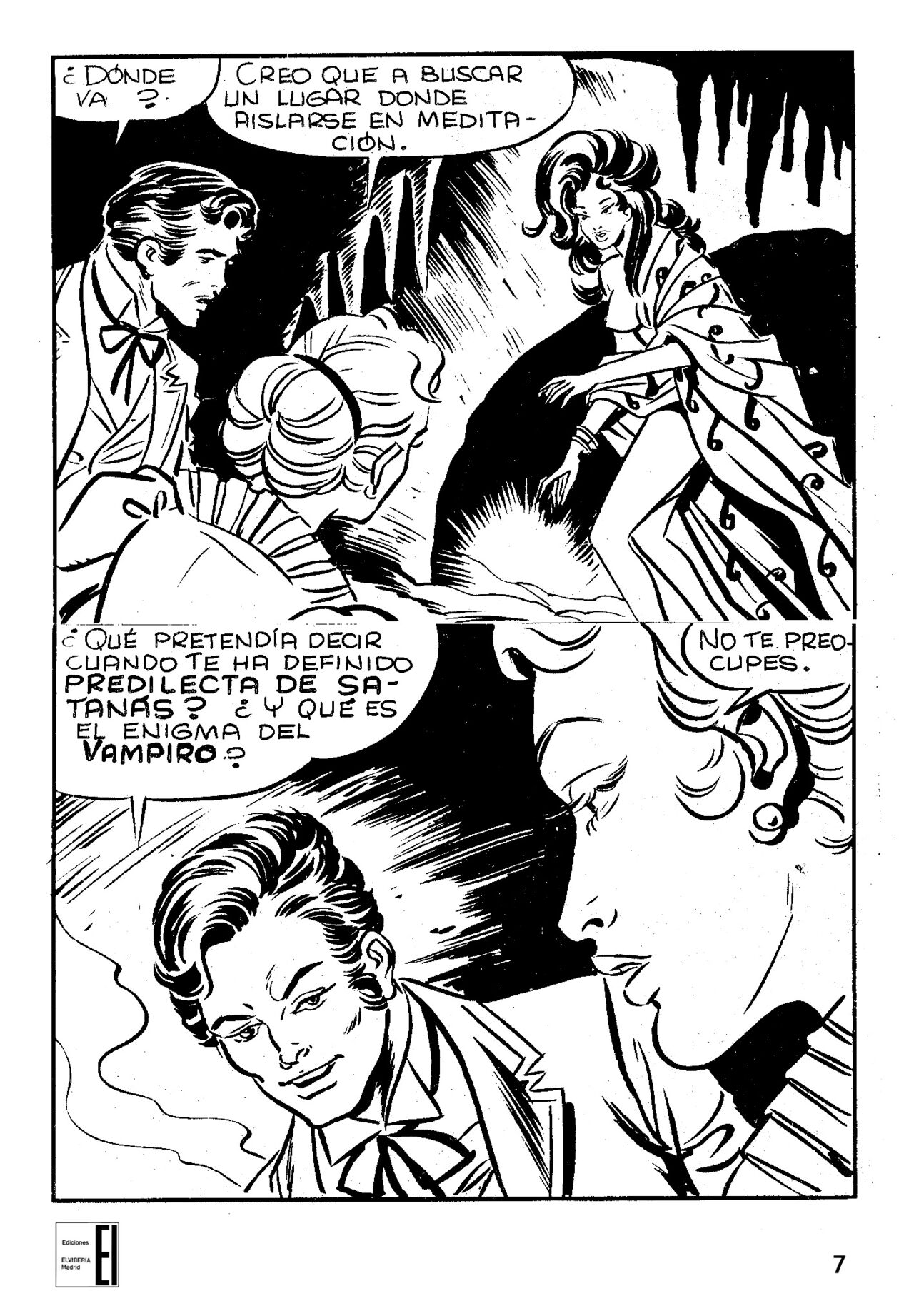 Zara la Vampira 022 - La caverna de la Sibila page 9 full