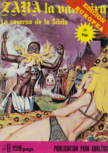 Zara la Vampira 022 - La caverna de la Sibila cover