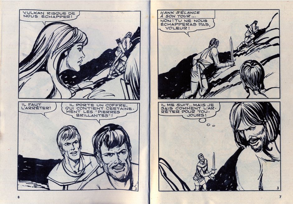 PFA - Ed de l'occident - Astrella #22 Les brigants du volcan page 4 full