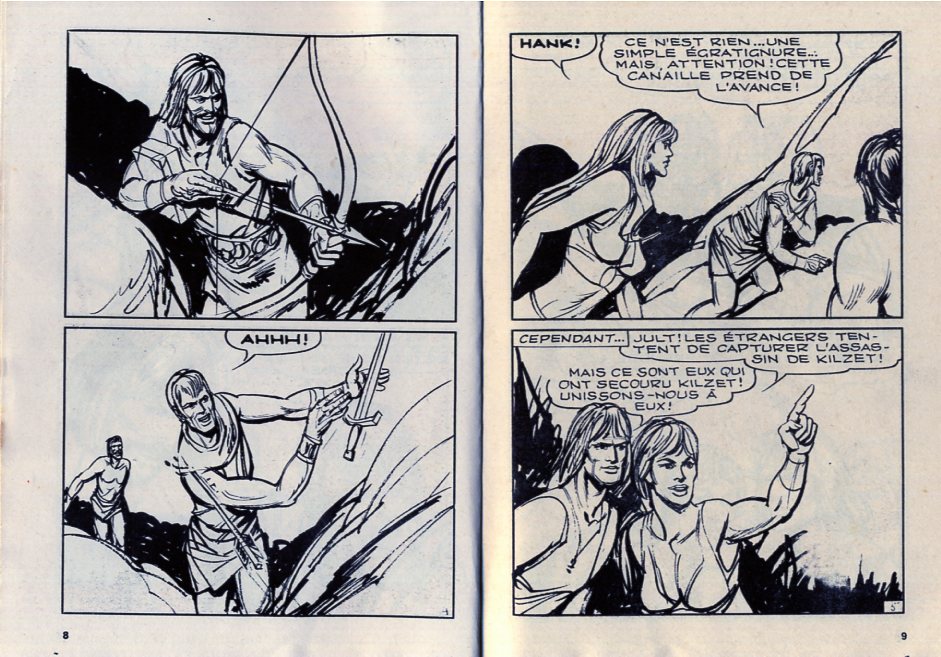 PFA - Ed de l'occident - Astrella #22 Les brigants du volcan page 5 full