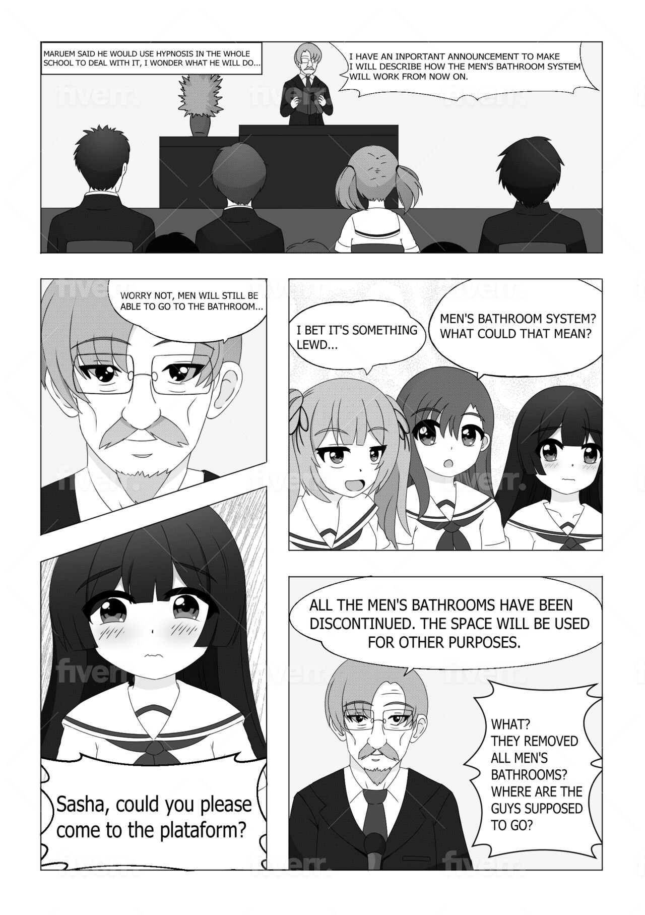 Magical Girl Sasha 1 page 2 full