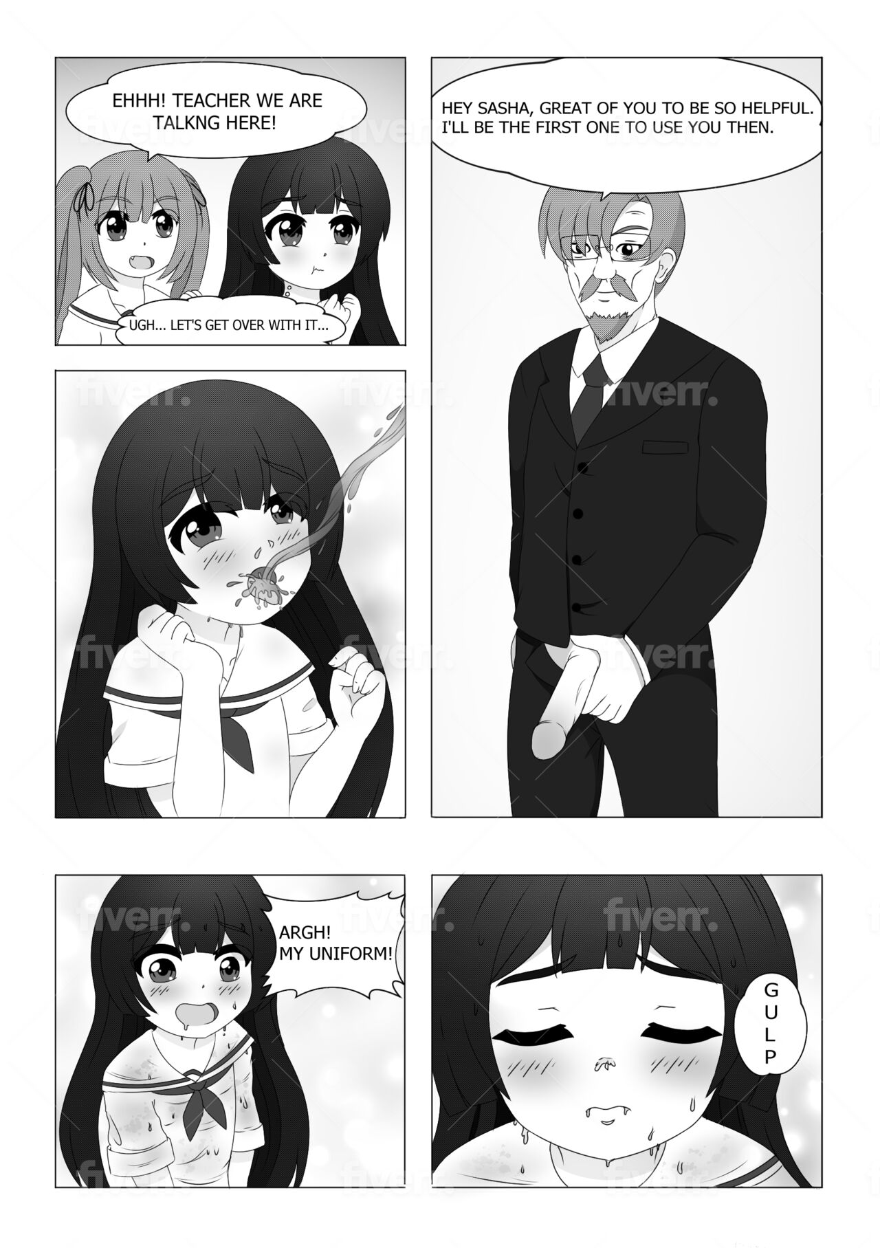 Magical Girl Sasha 1 page 4 full