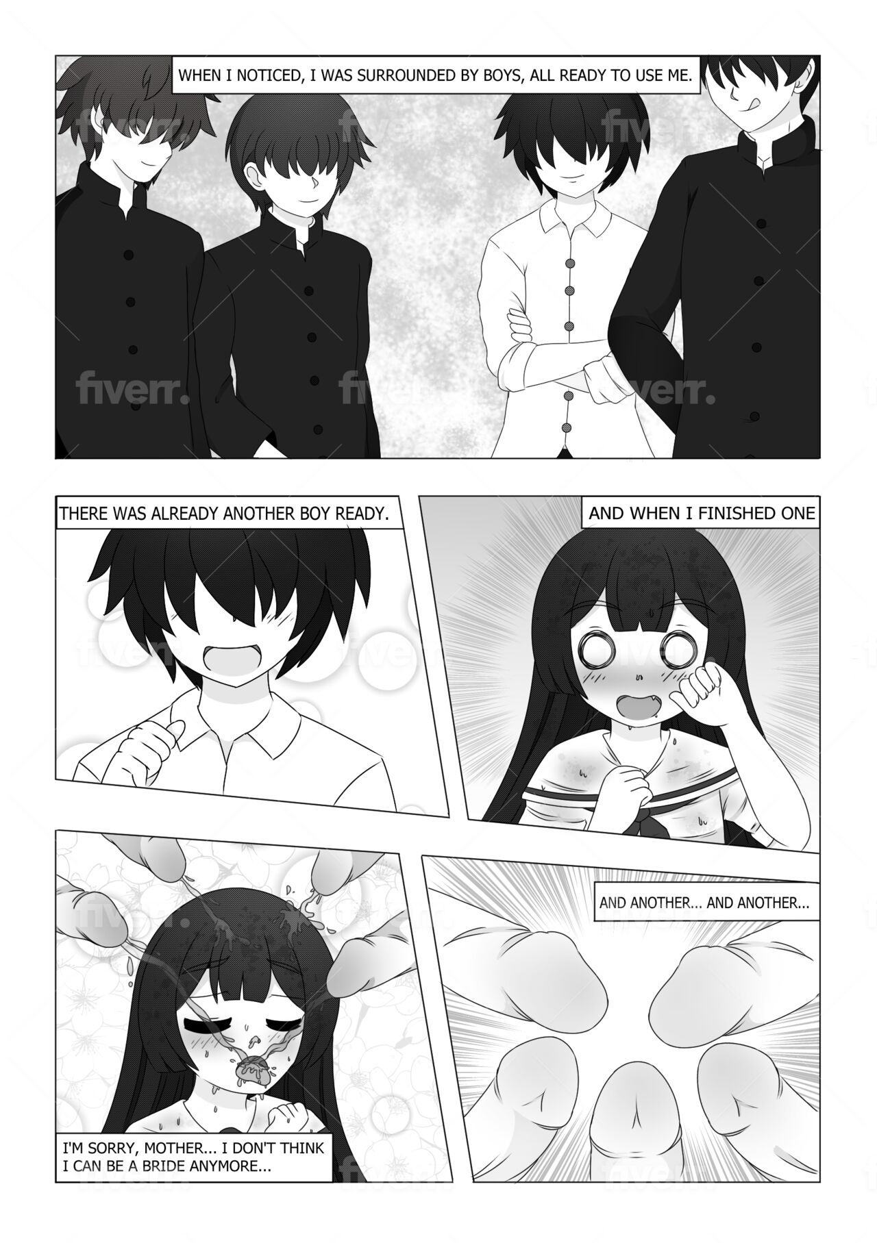 Magical Girl Sasha 1 page 5 full