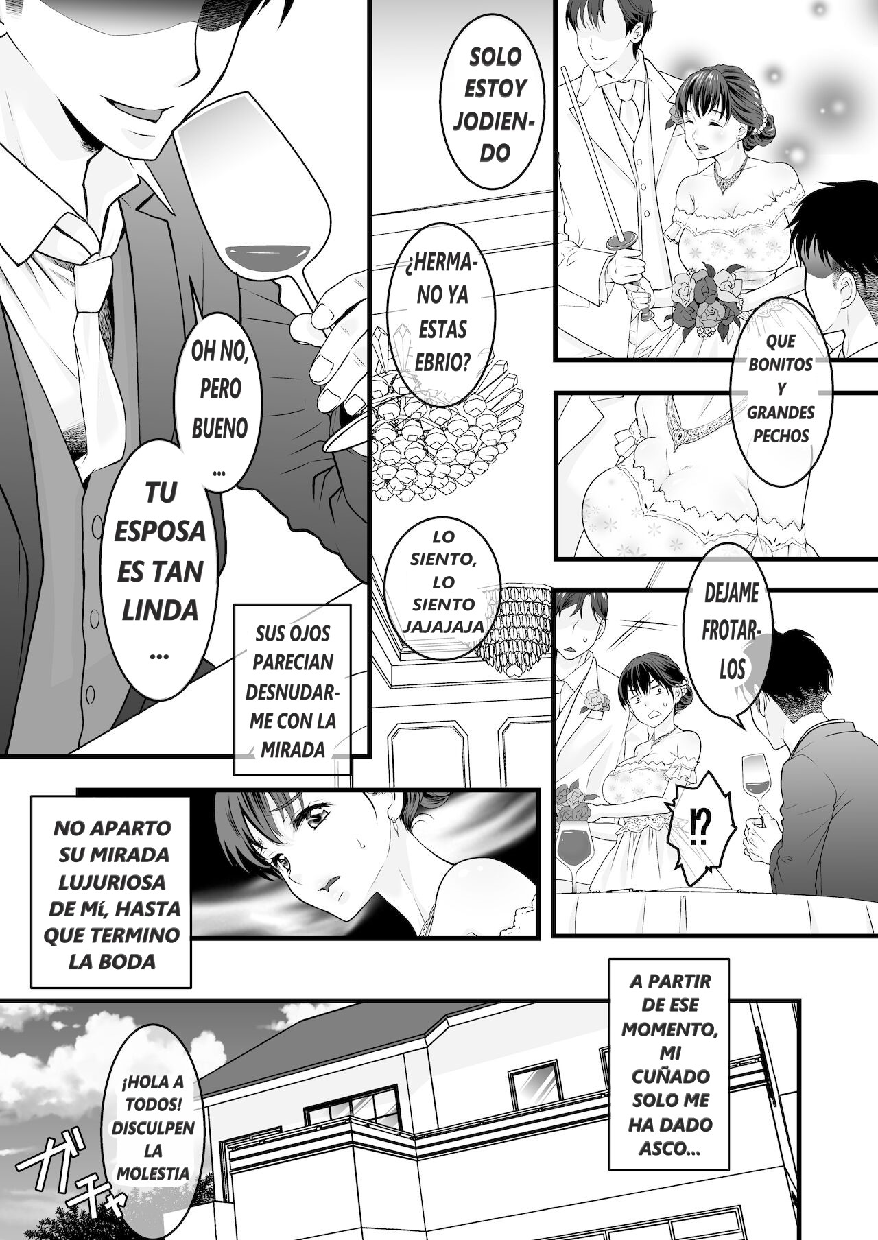 Otto no Shucchou-juu Nigate na Gikei to Futarikiri ~Zenpen~ page 8 full