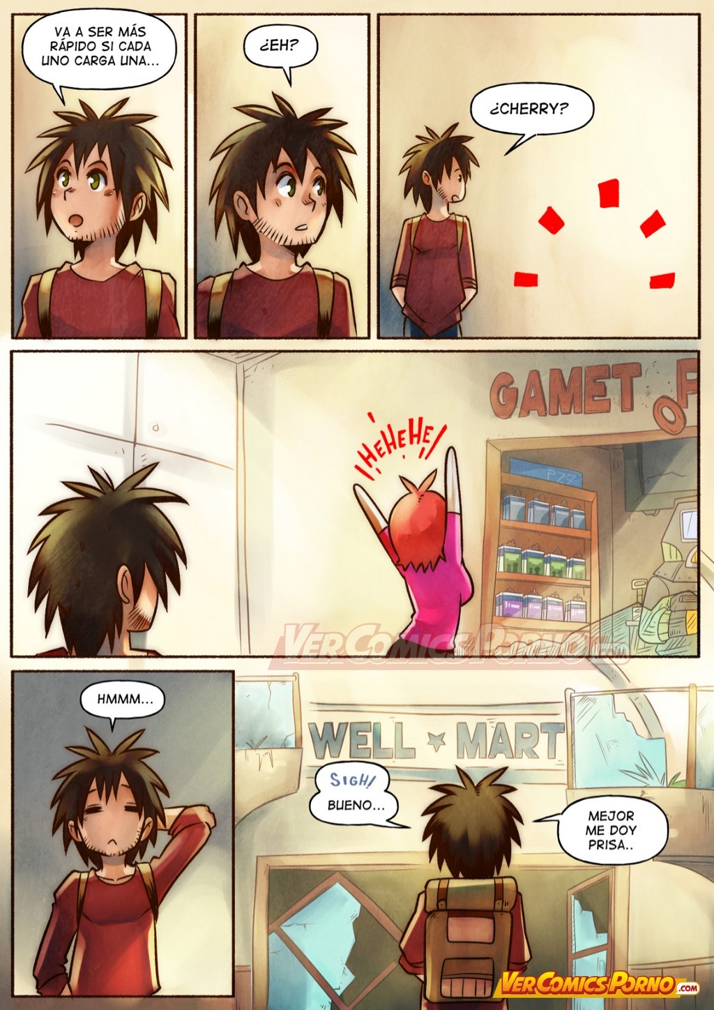 Cherry Road 3 - De Compras con un Zombie page 5 full