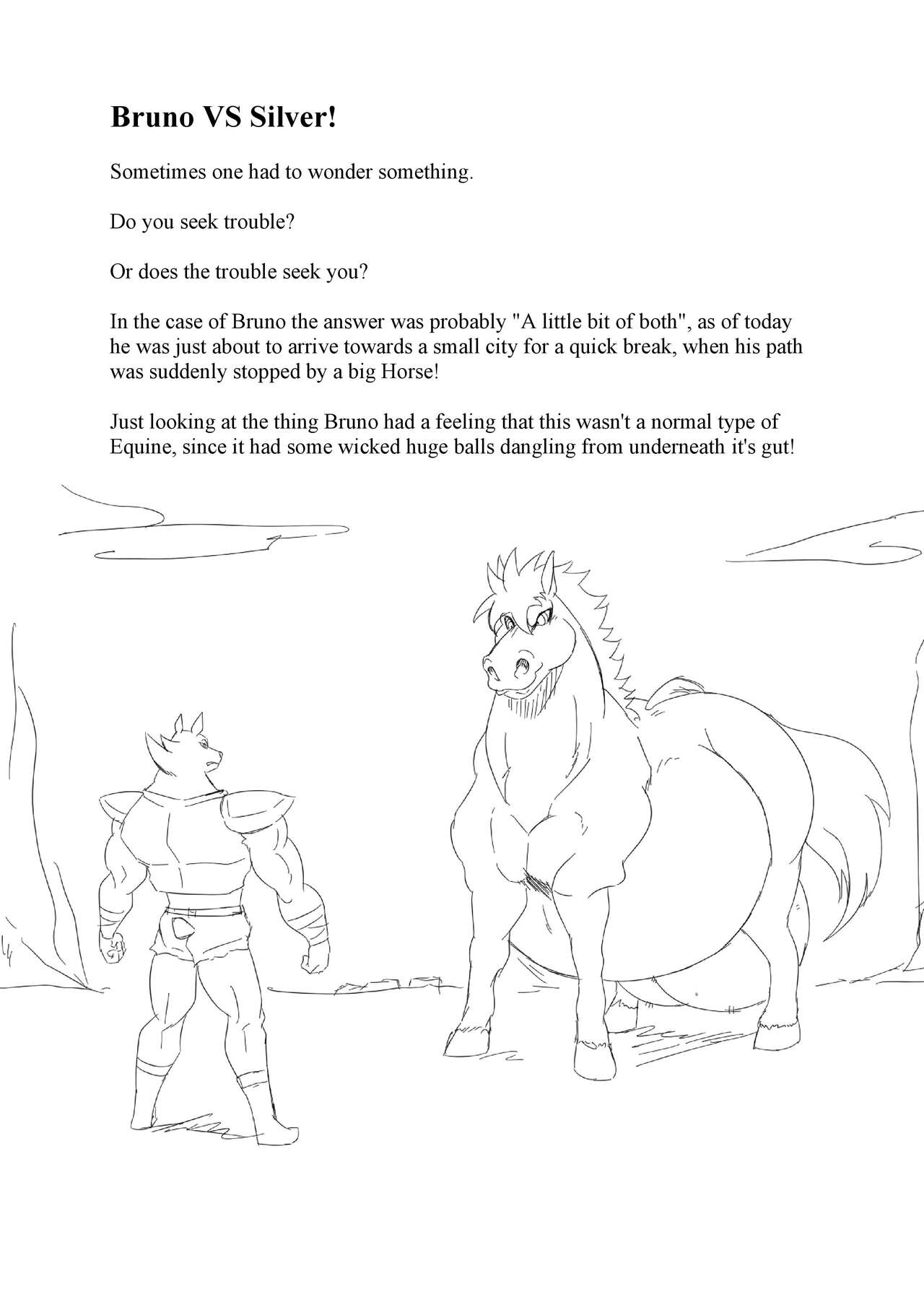 Bruno VS Silver! page 1 full