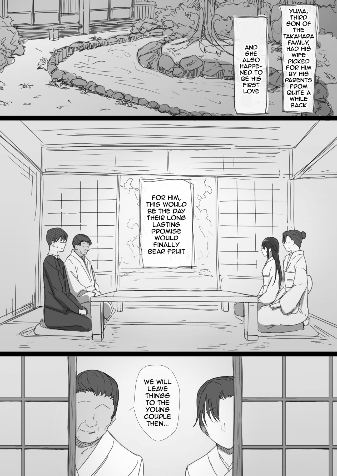 Ki ga Tsuyoi Seiso na Hitozuma Reijou ga Netorareru made no Ichibu Shijuu | The Whole Story of How a Neat and Proper Strong Willed Young Housewife Ended Up Doing NTR page 2 full
