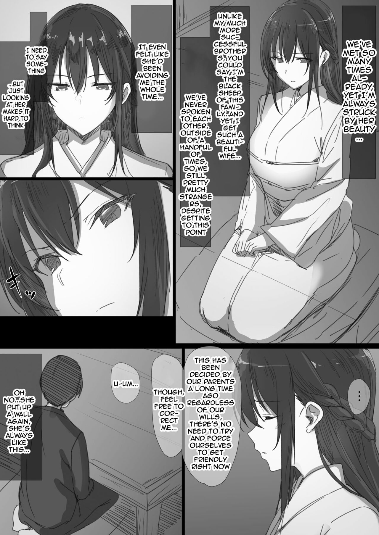 Ki ga Tsuyoi Seiso na Hitozuma Reijou ga Netorareru made no Ichibu Shijuu | The Whole Story of How a Neat and Proper Strong Willed Young Housewife Ended Up Doing NTR page 3 full