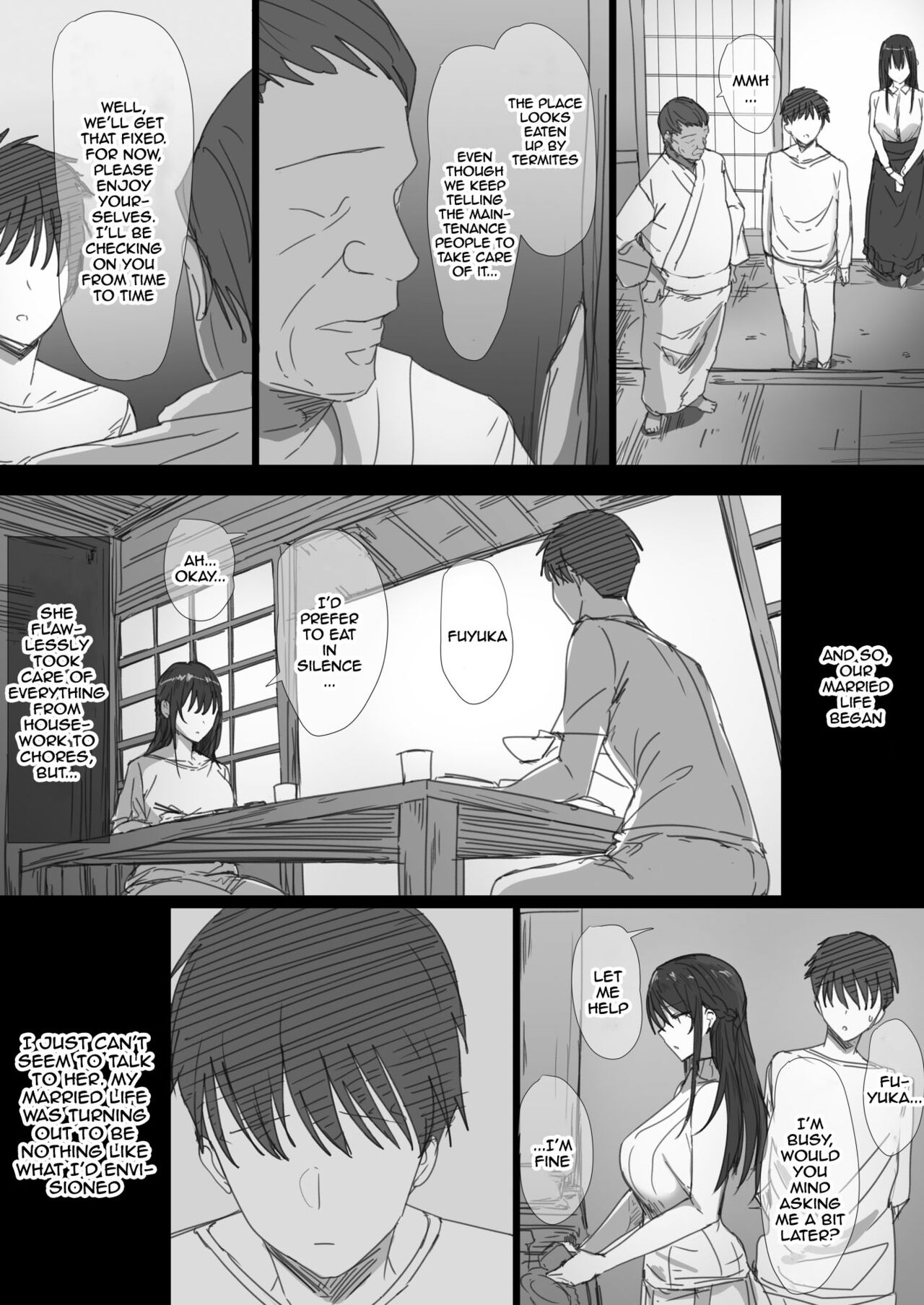 Ki ga Tsuyoi Seiso na Hitozuma Reijou ga Netorareru made no Ichibu Shijuu | The Whole Story of How a Neat and Proper Strong Willed Young Housewife Ended Up Doing NTR page 5 full