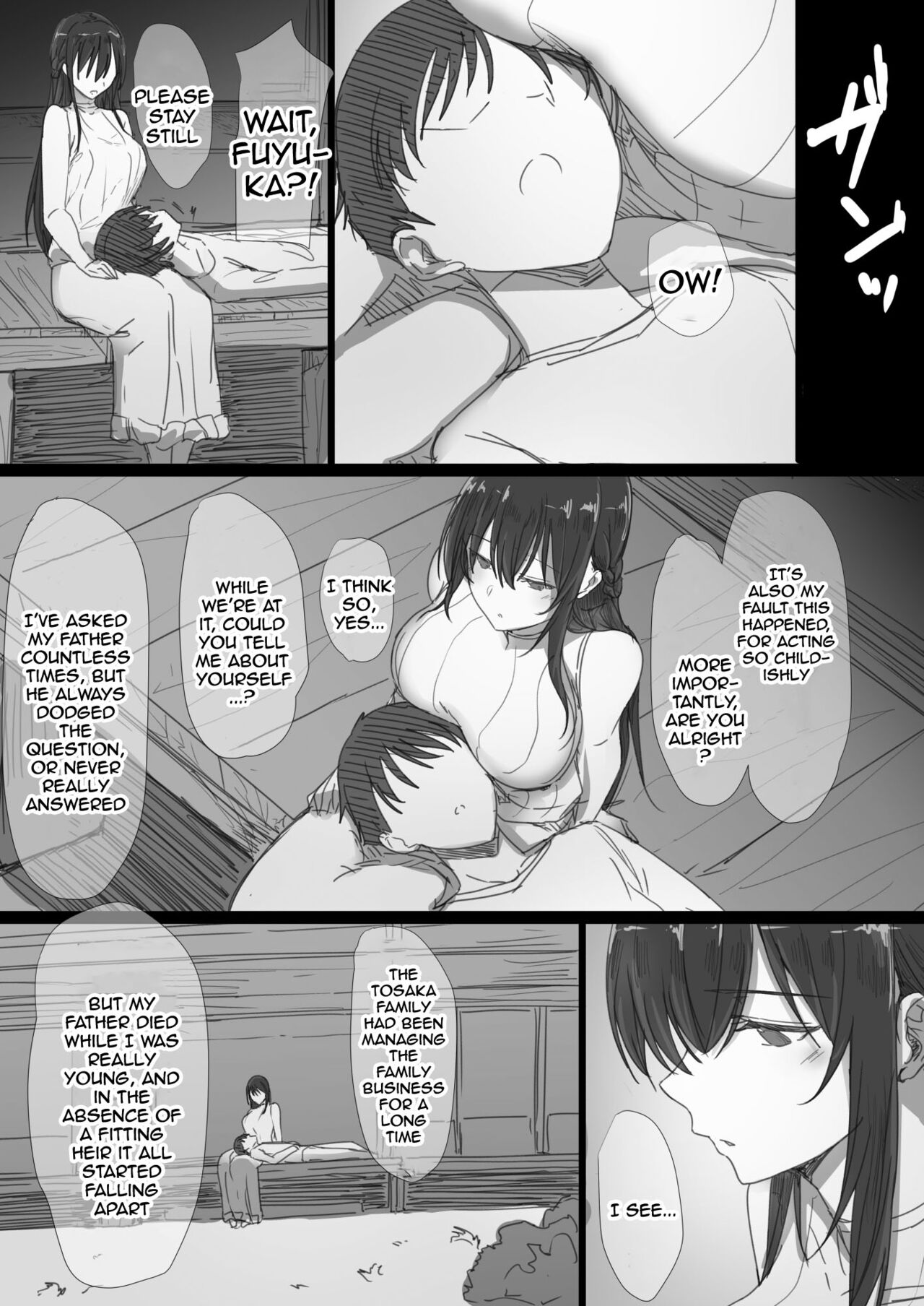 Ki ga Tsuyoi Seiso na Hitozuma Reijou ga Netorareru made no Ichibu Shijuu | The Whole Story of How a Neat and Proper Strong Willed Young Housewife Ended Up Doing NTR page 7 full