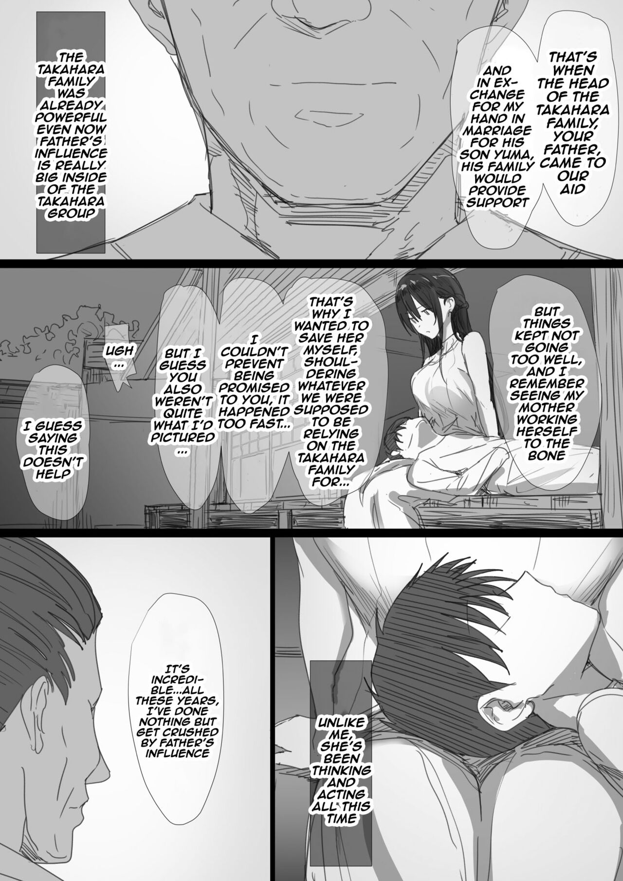 Ki ga Tsuyoi Seiso na Hitozuma Reijou ga Netorareru made no Ichibu Shijuu | The Whole Story of How a Neat and Proper Strong Willed Young Housewife Ended Up Doing NTR page 8 full