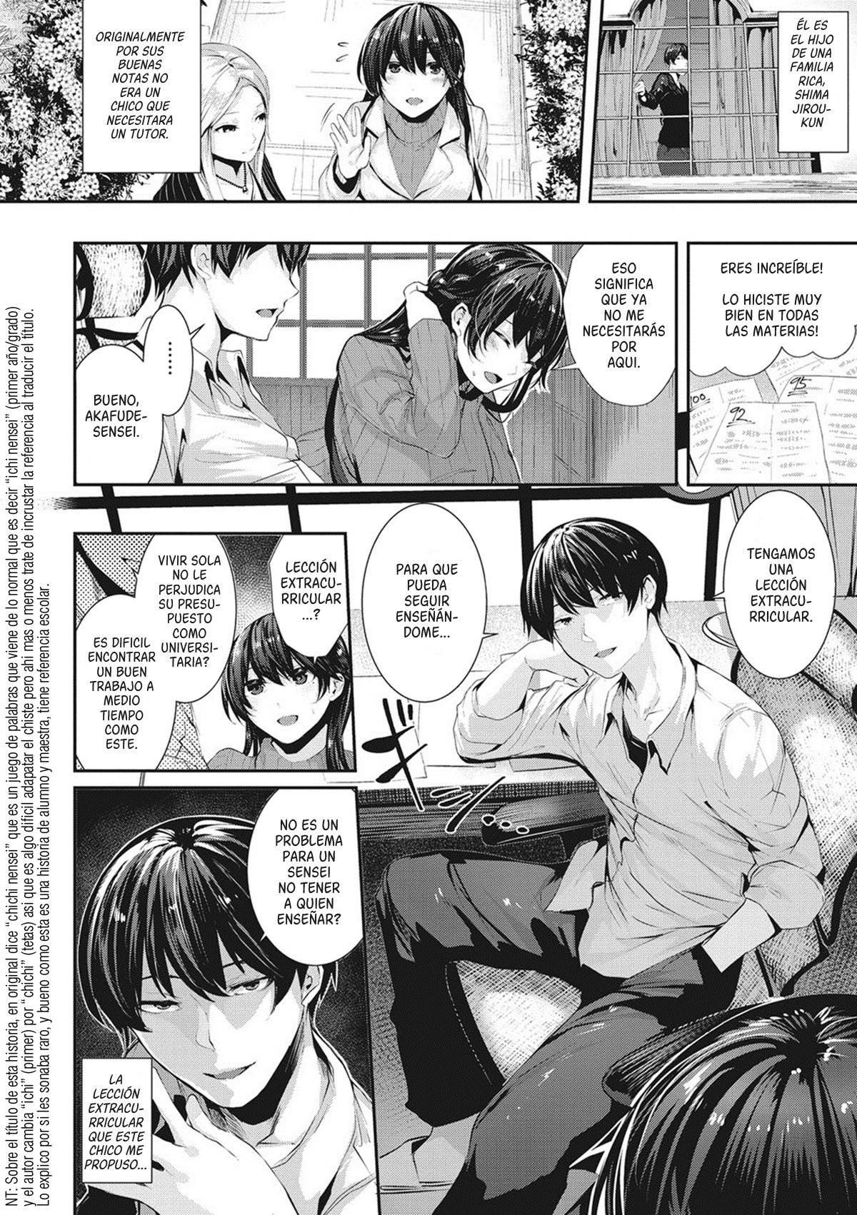 Shikoyakanaru Toki mo Hameru Toki mo  | Charenji! Chichi Nensei page 2 full