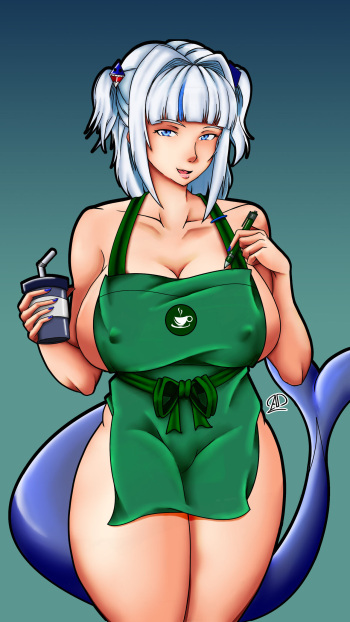 Gawr Gura Milk Cafe cover